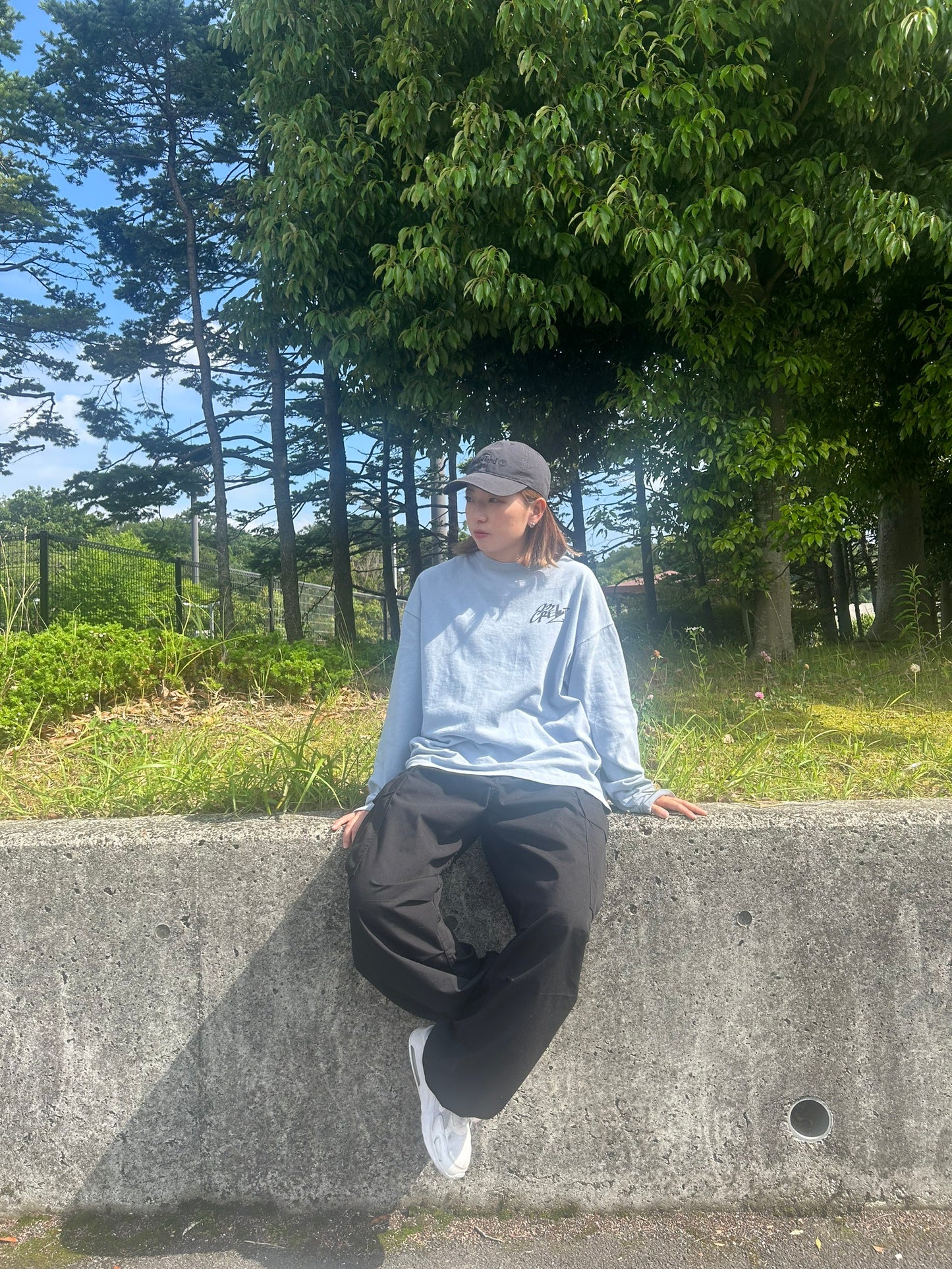 WIDE SILHOUETTE LONG T-SHIRT / 9.1OZ