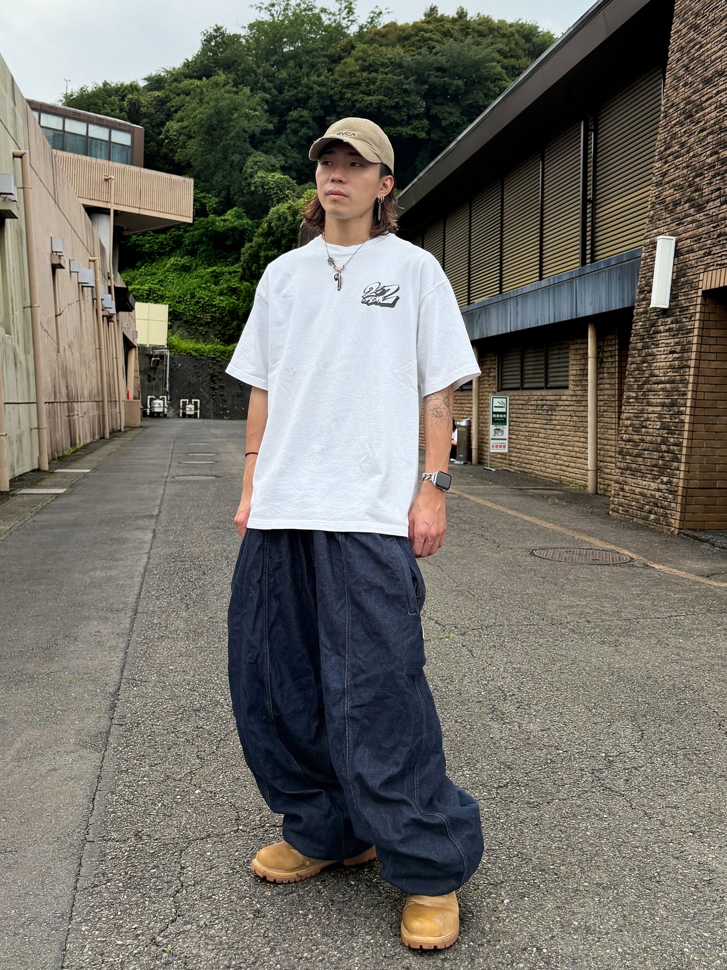 WIDE SILHOUETTE T-SHIRT / 9.1oz